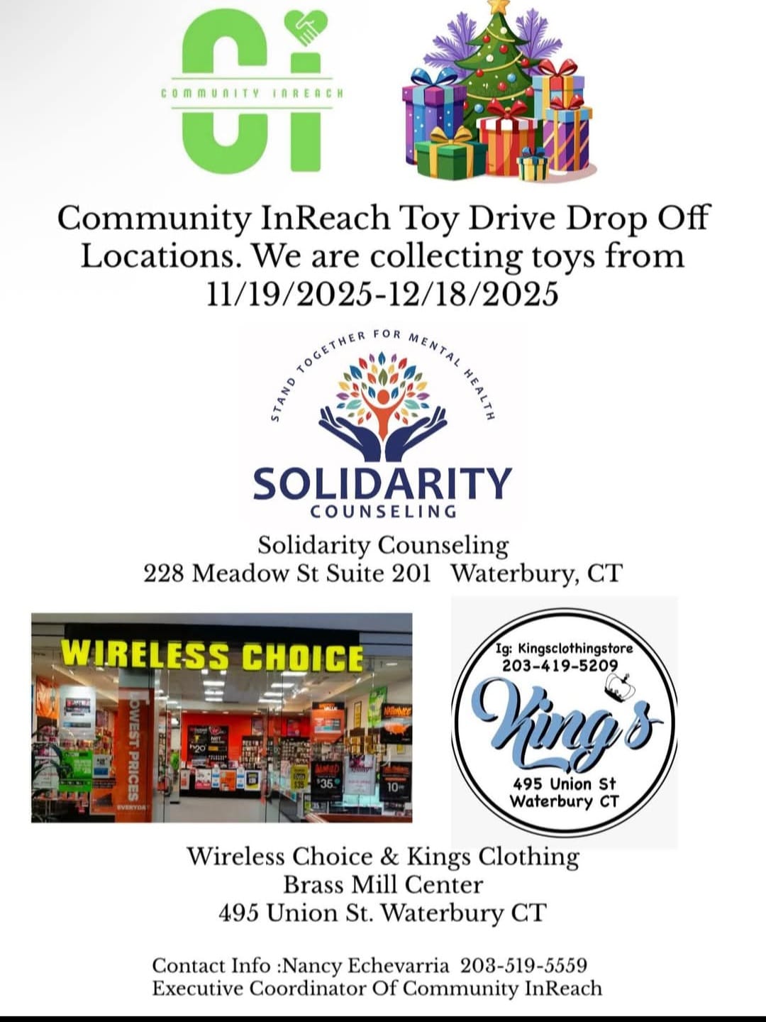 COMMUNITY iNREACH x THE COALITION FOR COMMUNAL HEALING