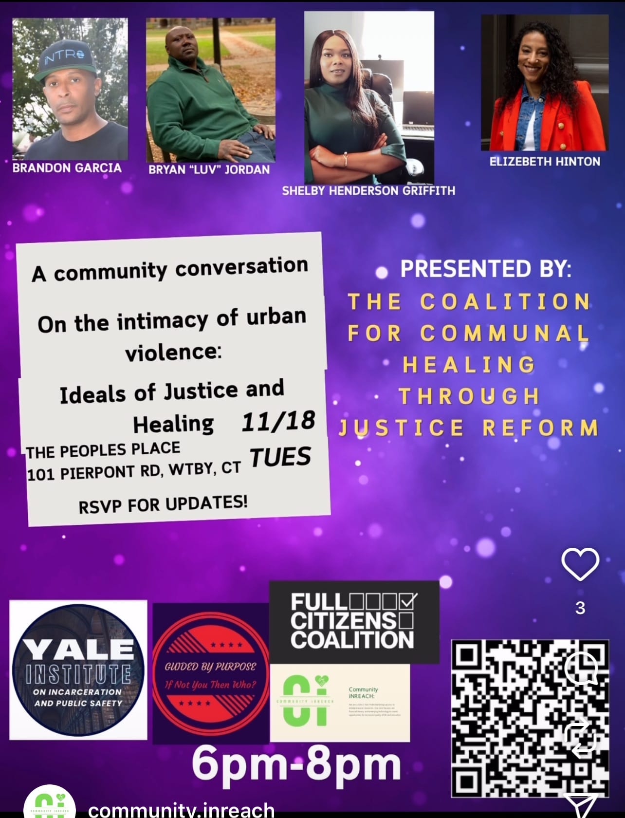 COMMUNITY iNREACH x THE COALITION FOR COMMUNAL HEALING