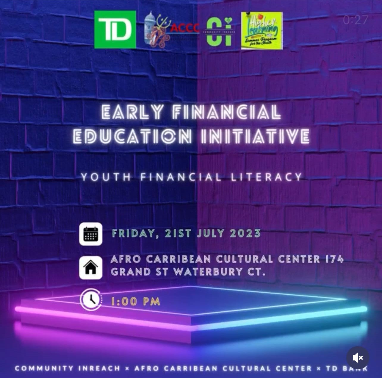 COMMUNITY iNREACH  AFRO CARIBBEAN CULTURAL CENTER